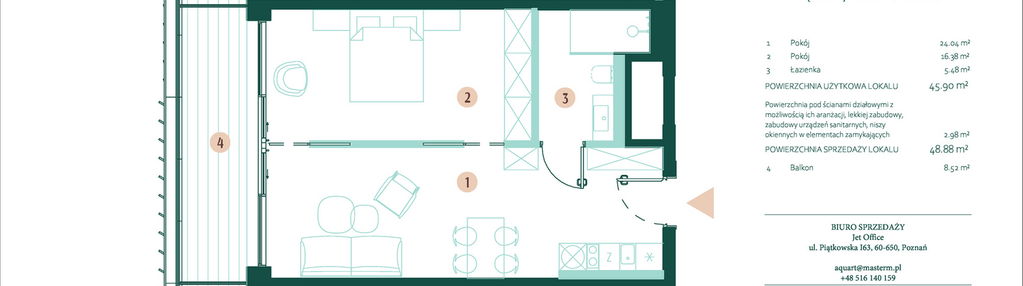 Mieszkanie w inwestycji: Aquart Świnoujście