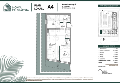 Mieszkanie w inwestycji: Nowa Palmiarnia