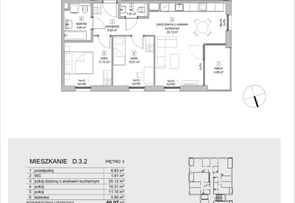 Mieszkanie w inwestycji: ATAL Symbioza IA