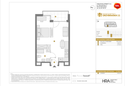 Mieszkanie w inwestycji: Apartamenty Grzybowska 11