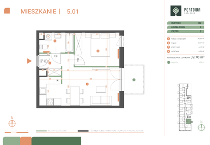 Mieszkanie w inwestycji: Casa Feliz Portowa
