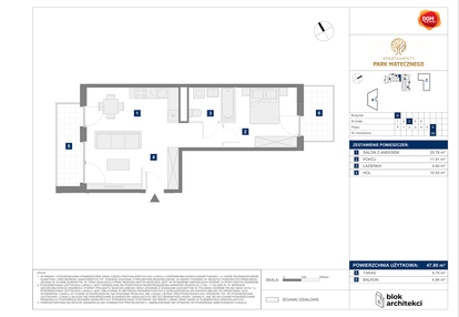 Mieszkanie w inwestycji: Apartamenty Park Matecznego Etap 1