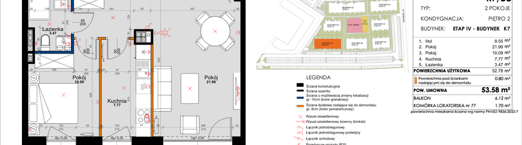 Mieszkanie w inwestycji: Kleszczewo Park - etap IV