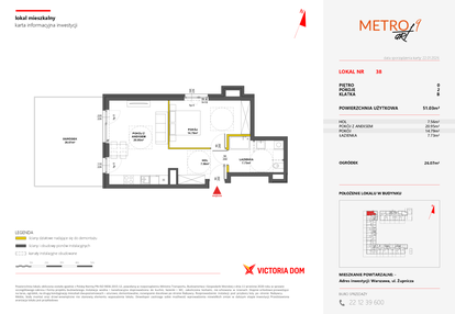 Mieszkanie w inwestycji: Metro Art 9