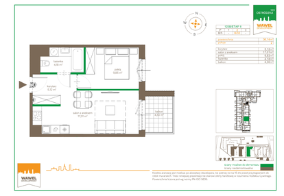 Mieszkanie w inwestycji: Ostródzka 123 - II etap