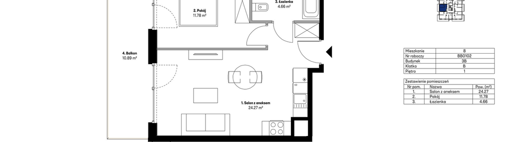 Mieszkanie w inwestycji: NU3 Warszawa Wola