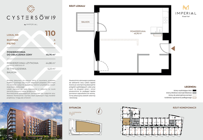Mieszkanie w inwestycji: Cystersów 19 - lokale inwestycyjne