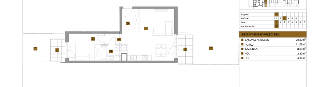 Mieszkanie w inwestycji: Apartamenty nad Oławką etap II