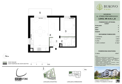 Mieszkanie w inwestycji: Bukovo Park