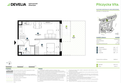 Mieszkanie w inwestycji: Pilczycka Vita