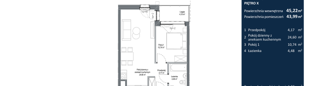 Mieszkanie w inwestycji: Bulvar Apartments - etap I