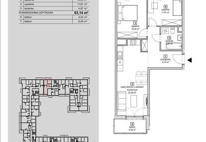 Mieszkanie w inwestycji: Naramowice Odnova