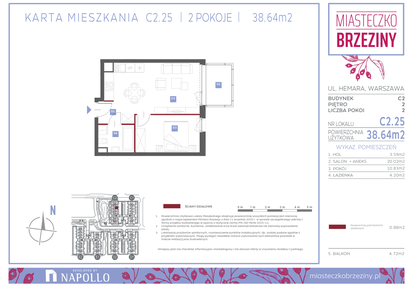 Mieszkanie w inwestycji: Miasteczko Brzeziny II