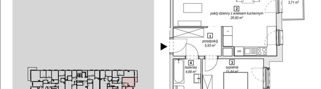 Mieszkanie w inwestycji: Naramowice Odnova