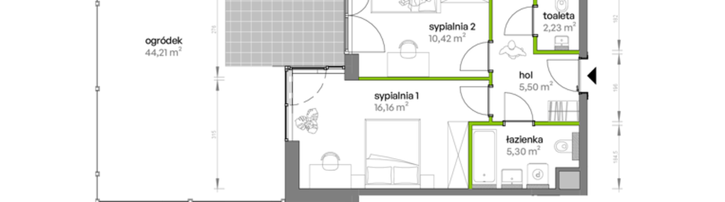Mieszkanie w inwestycji: Ptasia Vita