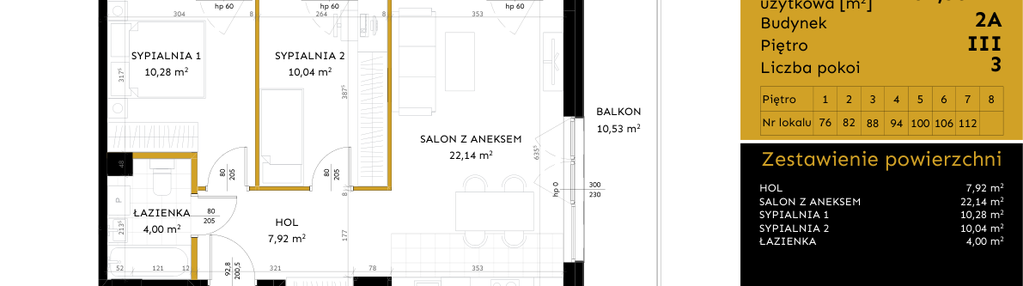 Mieszkanie w inwestycji: Corso etap 2
