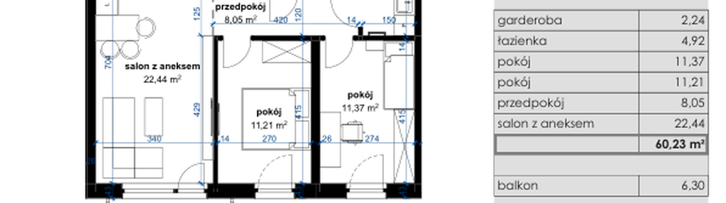 Mieszkanie w inwestycji: Osiedle Kwiatowe