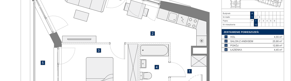 Mieszkanie w inwestycji: Osiedle przy Wielickiej