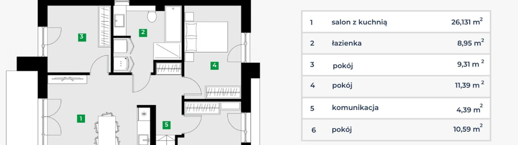Mieszkanie w inwestycji: Słoneczny Kiełczówek etap VII