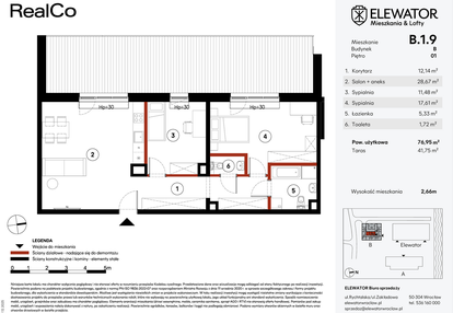 Mieszkanie w inwestycji: Elewator - Mieszkania i Lofty
