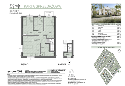 Mieszkanie w inwestycji: Ogrody Żyrardów etap E