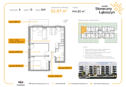 Mieszkanie w inwestycji: Osiedle Słoneczny Łąkoszyn bud. 4