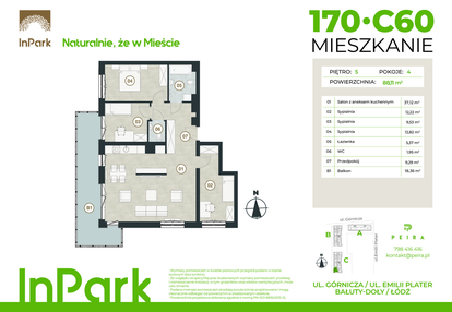 Mieszkanie w inwestycji: InPark