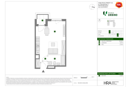 Mieszkanie w inwestycji: Osiedle Urbino etap 1.4
