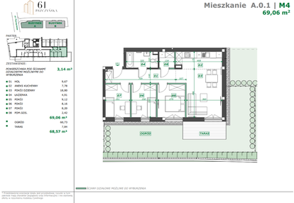 Mieszkanie w inwestycji: Apartamenty Pszczyńska