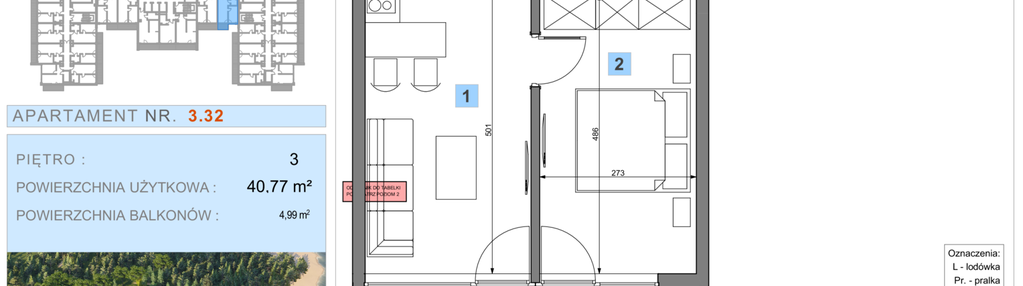 Mieszkanie w inwestycji: Ustronie Luxury Apartments