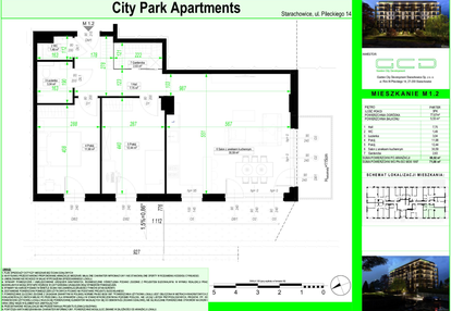Mieszkanie w inwestycji: City Park Apartments