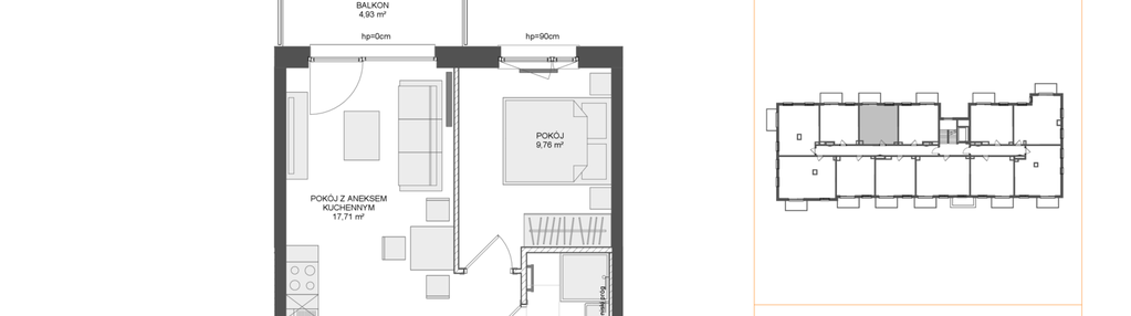 Mieszkanie w inwestycji: Osiedle Przy Błoniach 3 etap IV