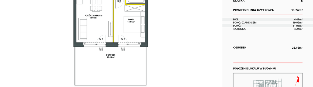 Mieszkanie w inwestycji: Metro Art 11