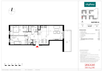 Mieszkanie w inwestycji: CityFlow etap II