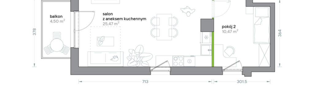 Mieszkanie w inwestycji: Podhalańska Vita