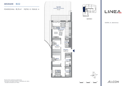 Mieszkanie w inwestycji: Linea