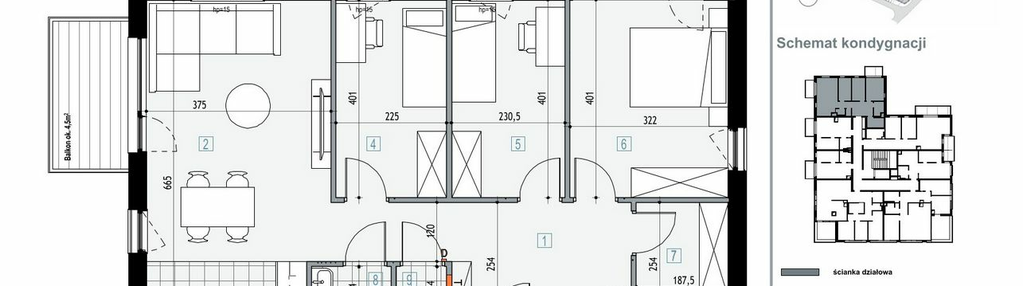 Mieszkanie w inwestycji: Apartamenty Kopernika