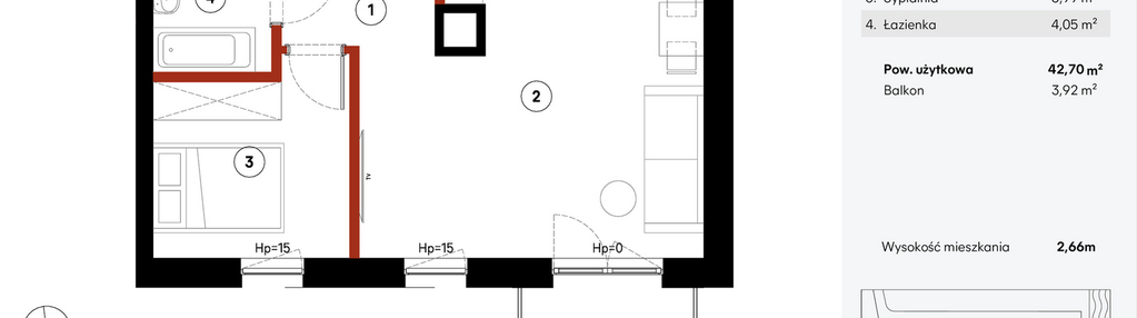Mieszkanie w inwestycji: Elewator - Mieszkania i Lofty