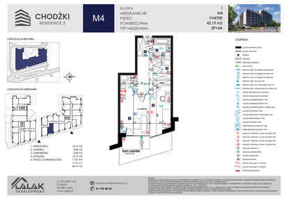 Mieszkanie w inwestycji: Chodźki Residence 2