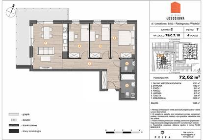 Mieszkanie w inwestycji: Osiedle Łososiowa