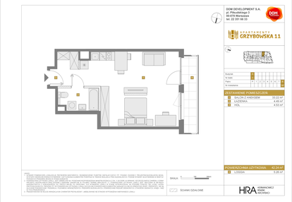 Mieszkanie w inwestycji: Apartamenty Grzybowska 11