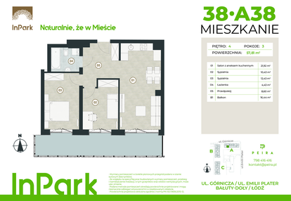 Mieszkanie w inwestycji: InPark