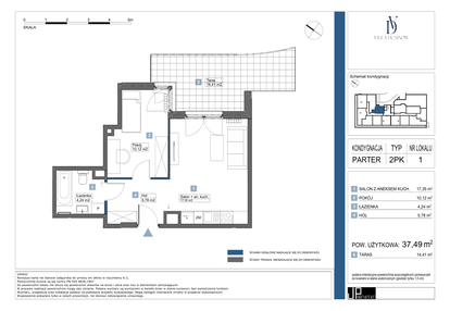 Mieszkanie w inwestycji: Villa Duninów