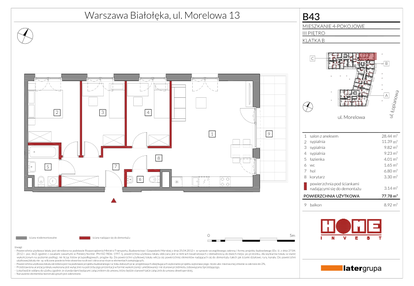 Mieszkanie w inwestycji: Przystań Żerań