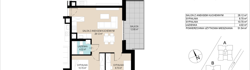 Mieszkanie w inwestycji: Wzgórze Gustawa