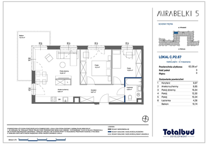 Mieszkanie w inwestycji: Mirabelki 5