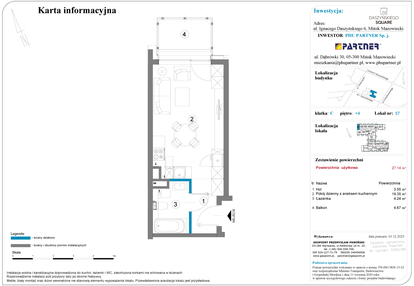Mieszkanie w inwestycji: Daszyńskiego Square etap 2
