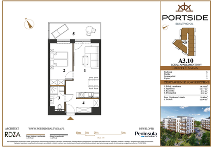 Mieszkanie w inwestycji: Portside Bałtycka