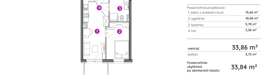 Mieszkanie w inwestycji: Murapol Aviator