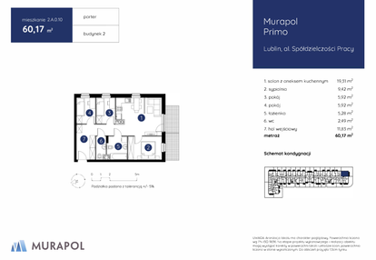 Mieszkanie w inwestycji: Murapol Primo